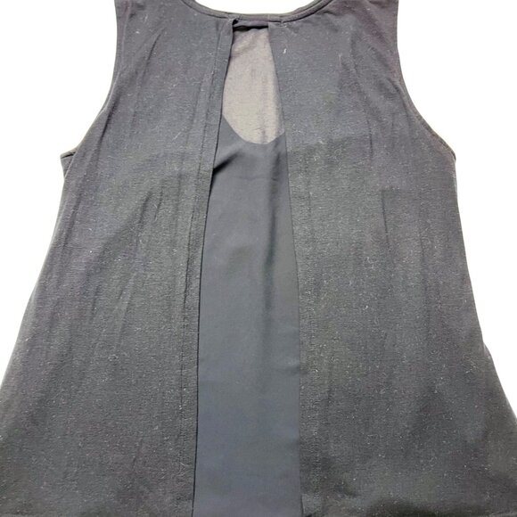 Sfera women’s Sleeveless Layered V-Neck Top M Blue - Picture 7 of 9
